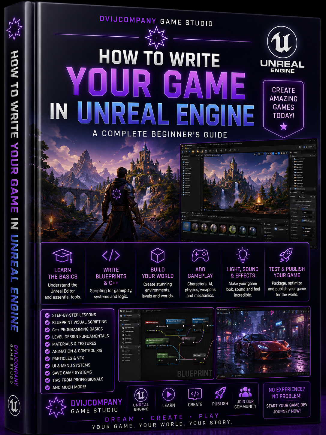 📘 HOW TO WRITE YOUR FIRST GAME IN UNREAL ENGINE
