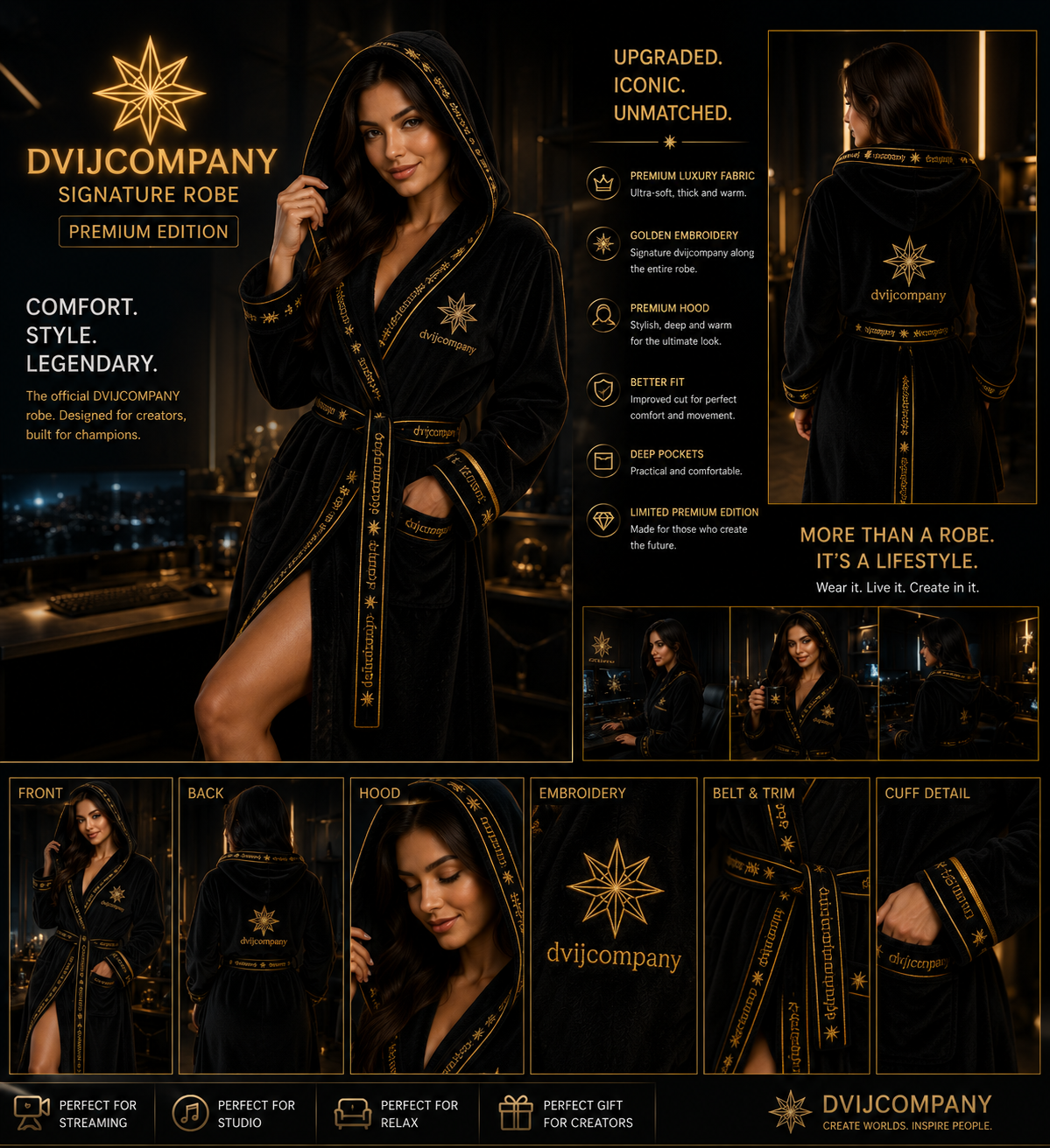 DVIJCOMPANY Signature Robe Premium Edition