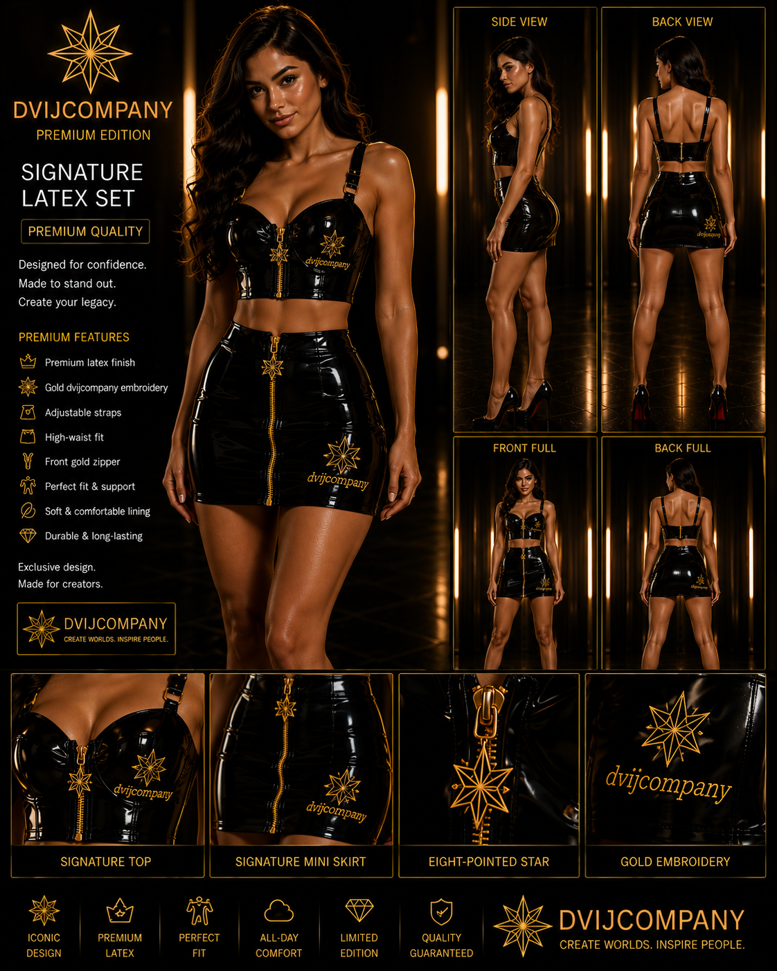 DVIJCOMPANY Signature Latex Set – Premium Edition