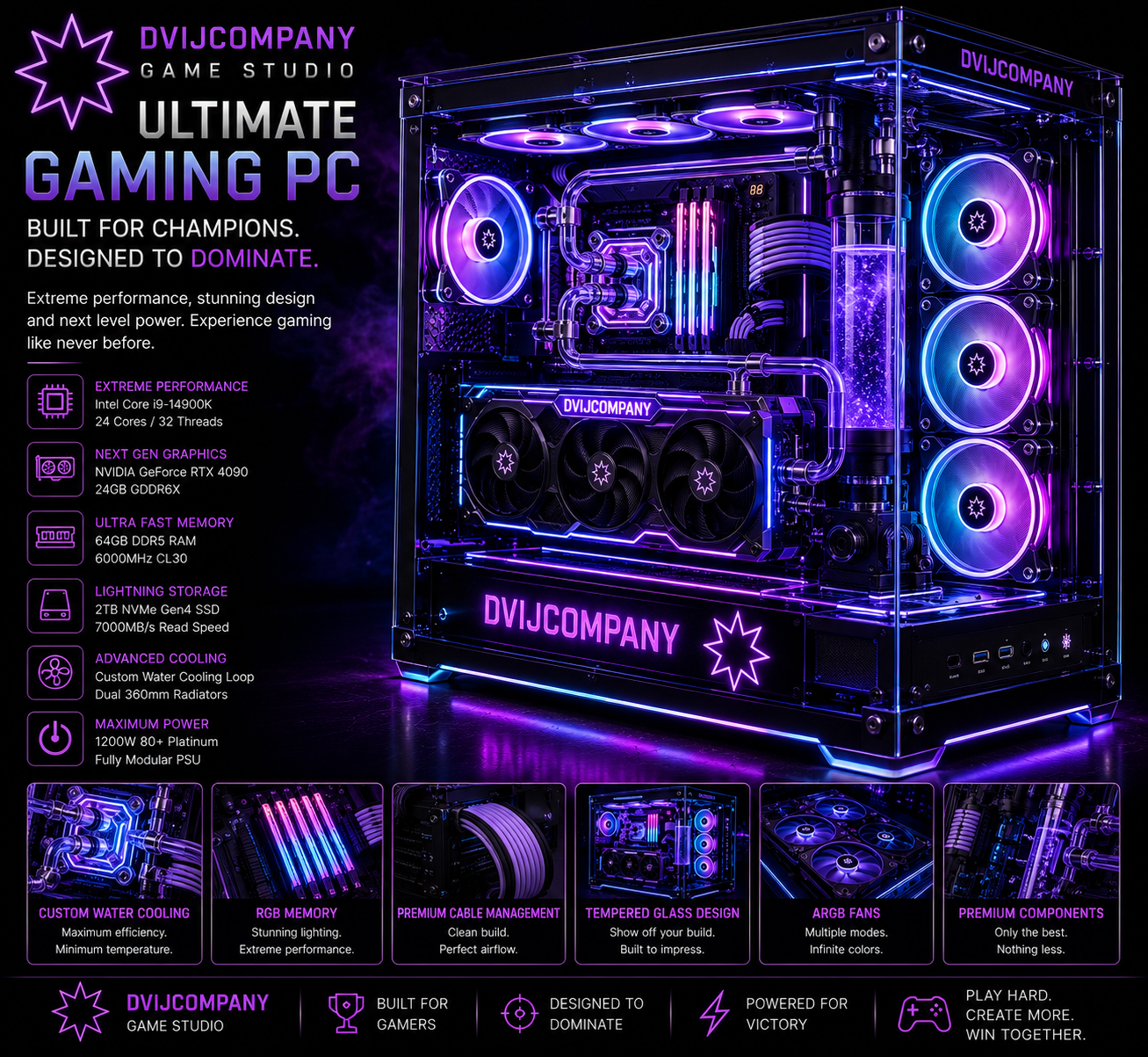 🖥️ DVIJCOMPANY ULTIMATE GAMING PC